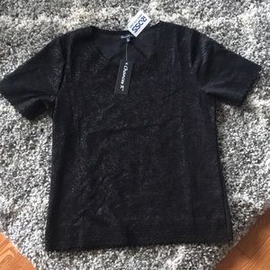 Black Lacey Chances R Blouse